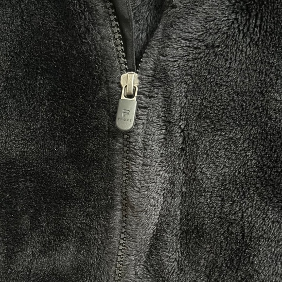 Fila Plush Black Zip-Up Jacket - Picture 4 of 4